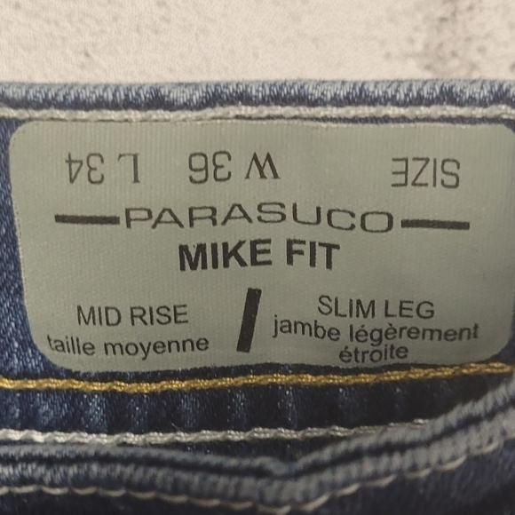 PARASUCO Mike Fit. Mid Rise Slim Leg - Picture 8 of 9